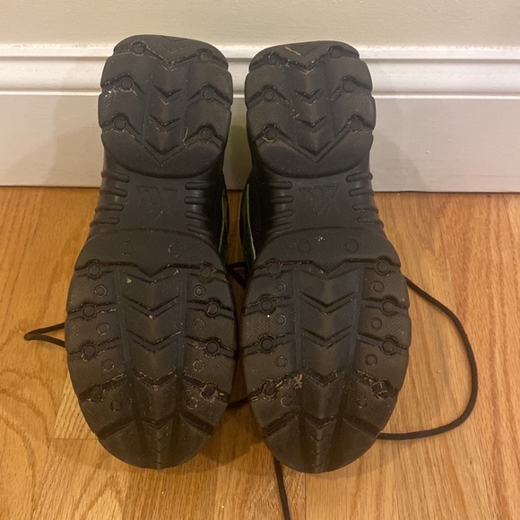 Y.R.U. Matrixx Platform Sneakers - black and green holographic - Picture 5 of 6